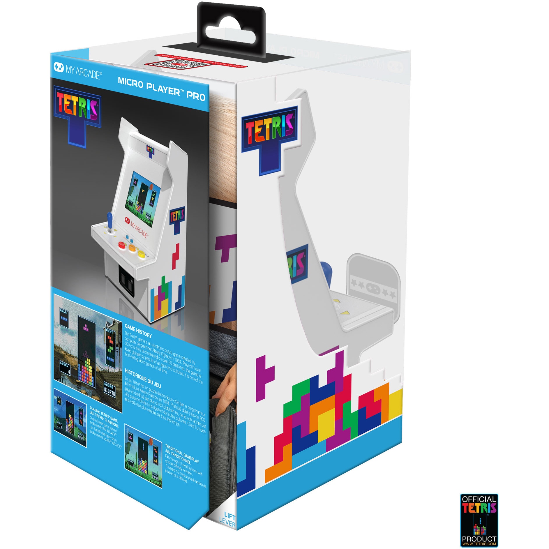 Consola portabila My Arcade Micro Player Pro 6.7" Tetris Portable Retro Arcade