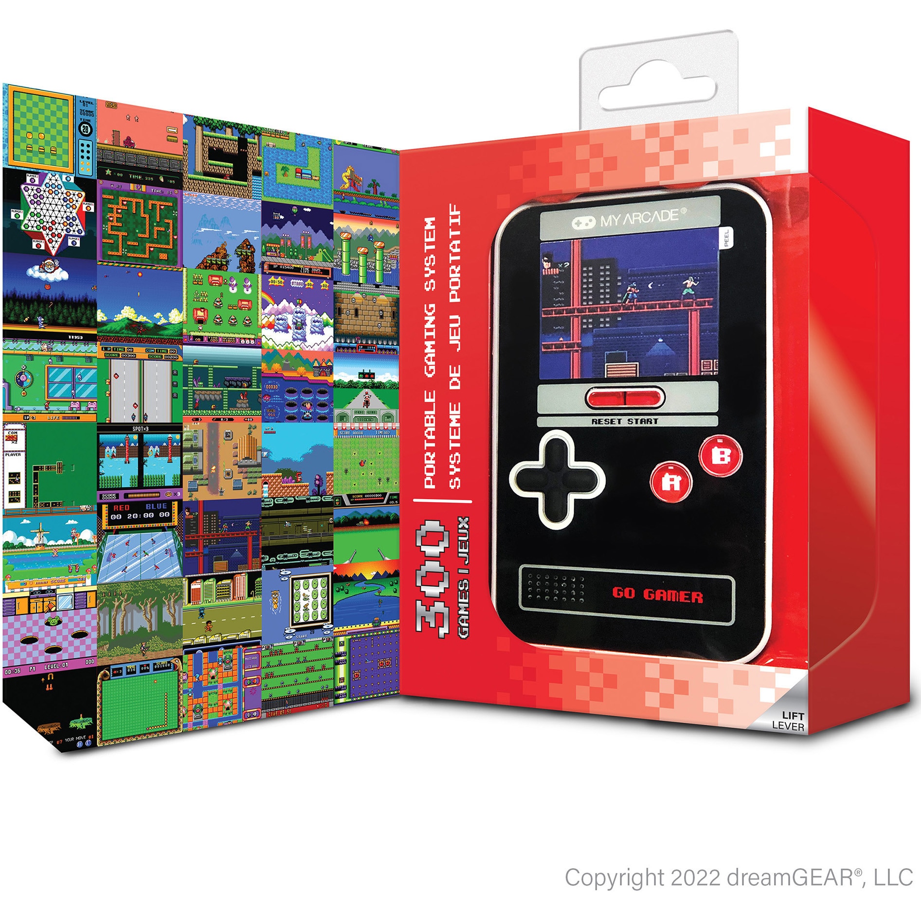 Consola portabila My Arcade Go Gamer Classic, 300 Jocuri