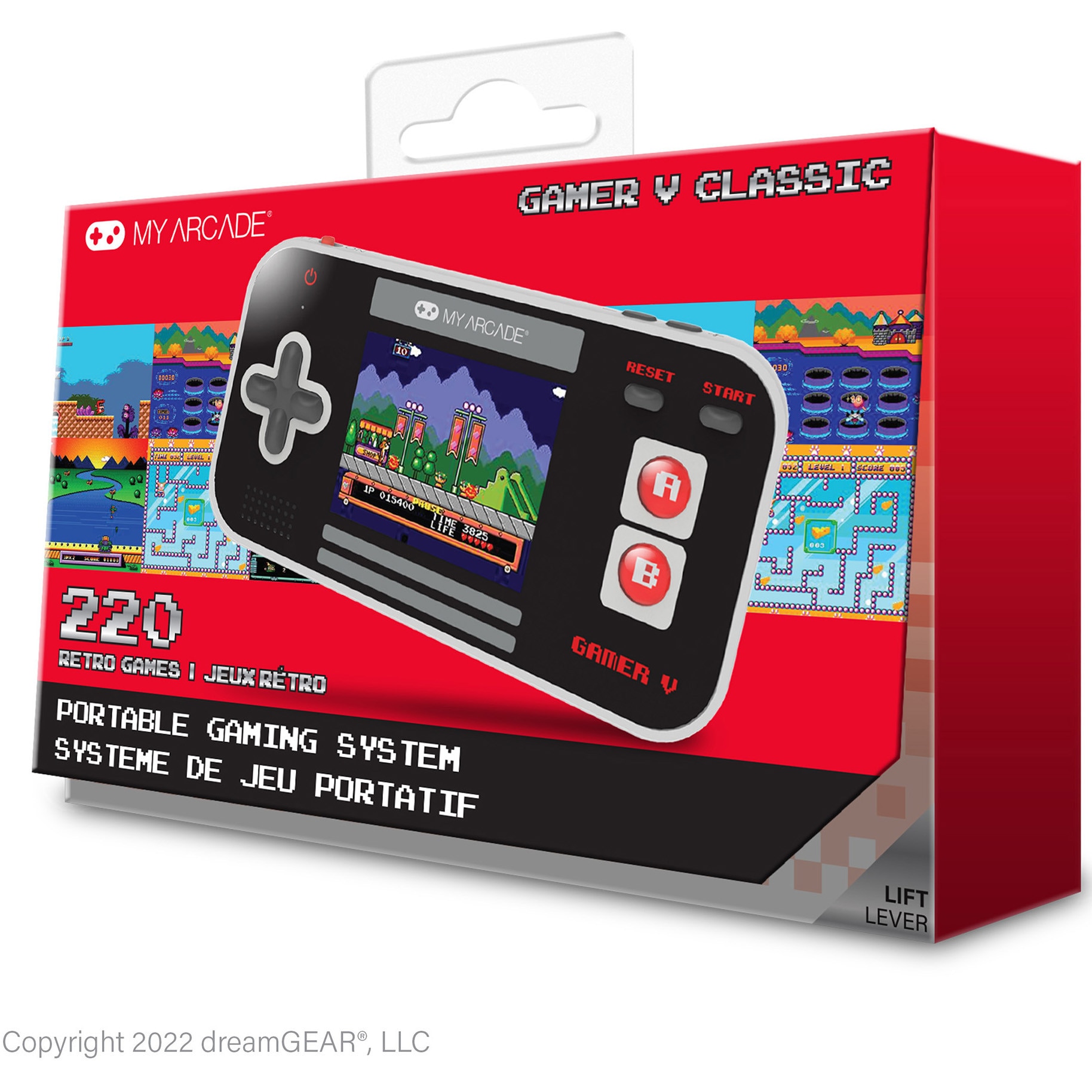 Consola portabila My Arcade Gamer V Classic, 220 Jocuri