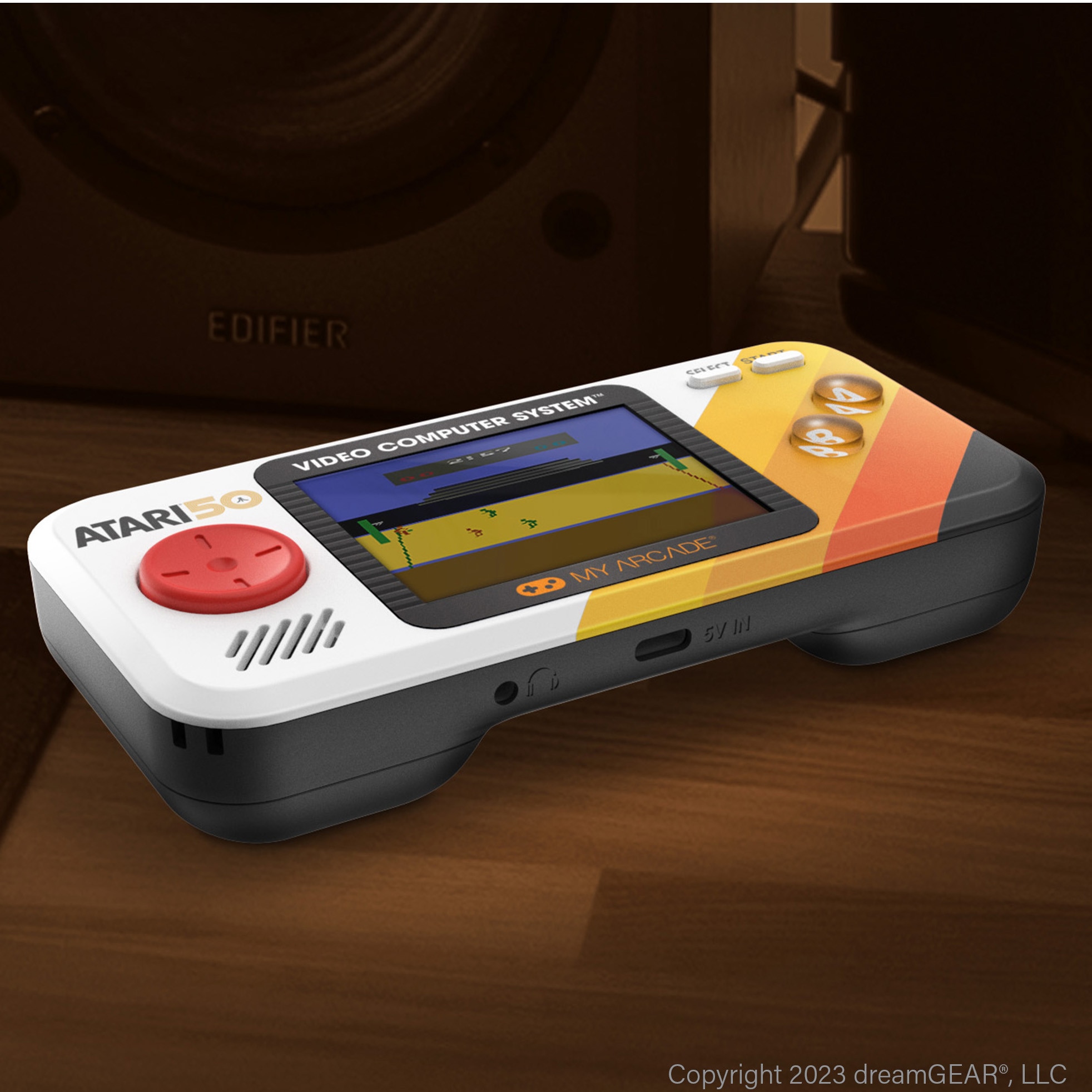 Consola portabila My Arcade Pocket Player Pro Atari Portable Gaming System, 100 Jocuri