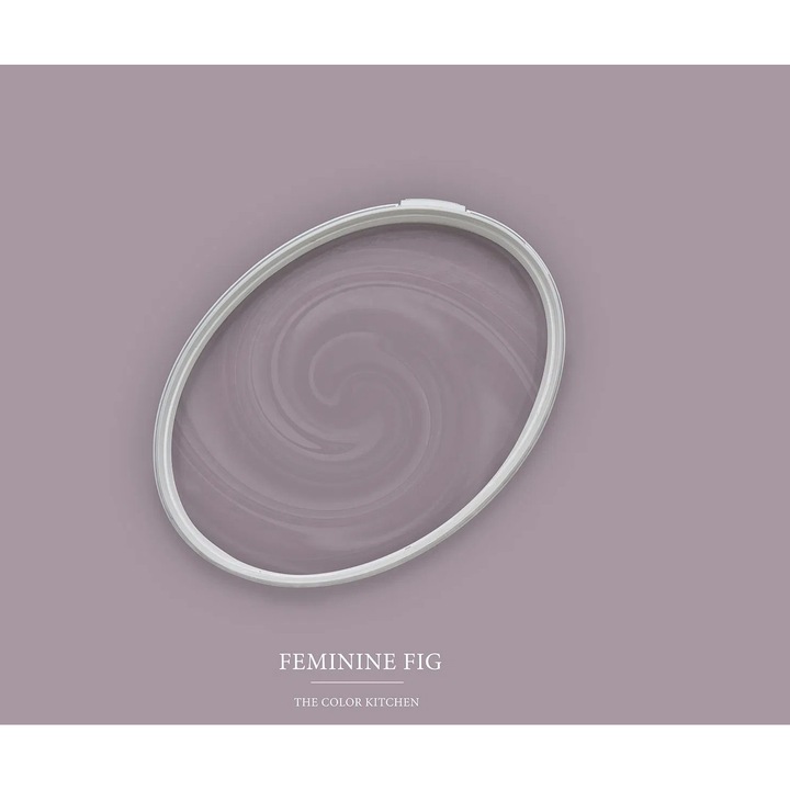 Vopsea lavabila de interior, The Color Kitchen, 5L, mov mat, dispersie pe baza de apa, acoperire clasa 1, rezistenta la abraziune umeda clasa 2