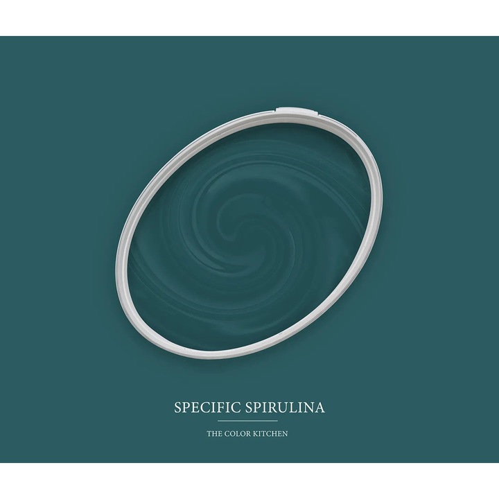 Vopsea lavabila de interior, The Color Kitchen, verde mat, 5L, acoperire clasa 1, rezistenta la abraziune umeda clasa 2