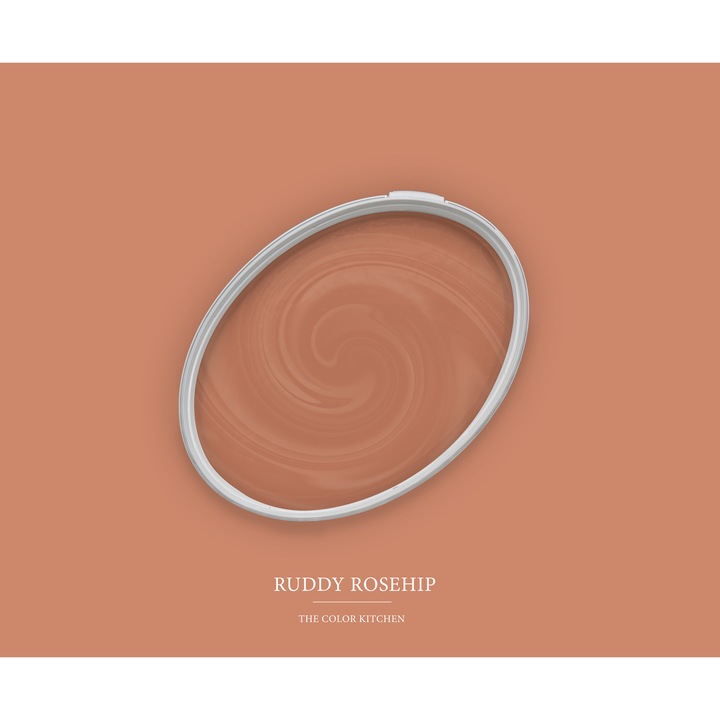 Vopsea lavabila de interior, The Color Kitchen, portocalie, 5L, mat, aplicare curata fara stropi