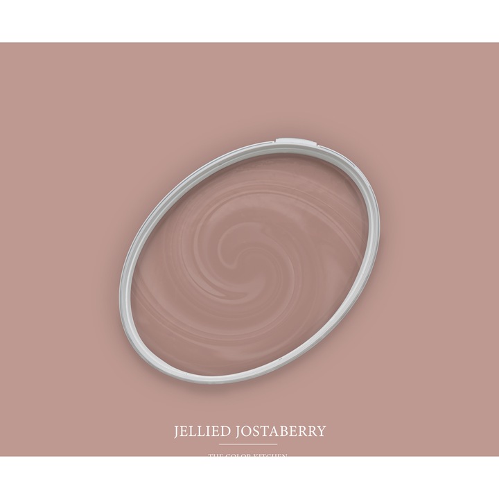 Vopsea lavabila de interior profesionala The Color Kitchen Colour, finisaj mat delicat, acoperire clasa 1, rezistenta la abraziune clasa 2, fara solventi, low-splash, 2.5l, ideala pentru dormitor, camera de zi si spatii luminoase, roz pudra