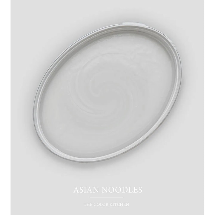 Vopsea lavabila de interior profesionala The Color Kitchen Colour, finisaj mat elegant, opacitate intensiva clasa 1, rezistenta la abraziune clasa 2, fara solventi, low-splash, 5l, ideala pentru baza, living si birouri moderne, gri