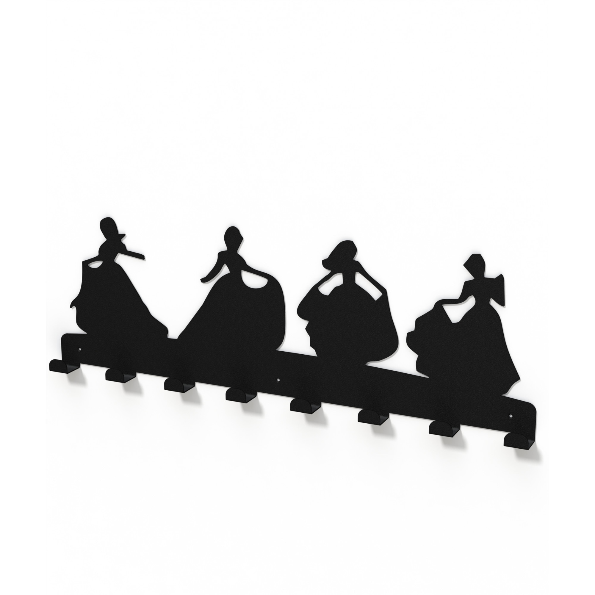 Cuier metalic VALS -model 4086 Negru