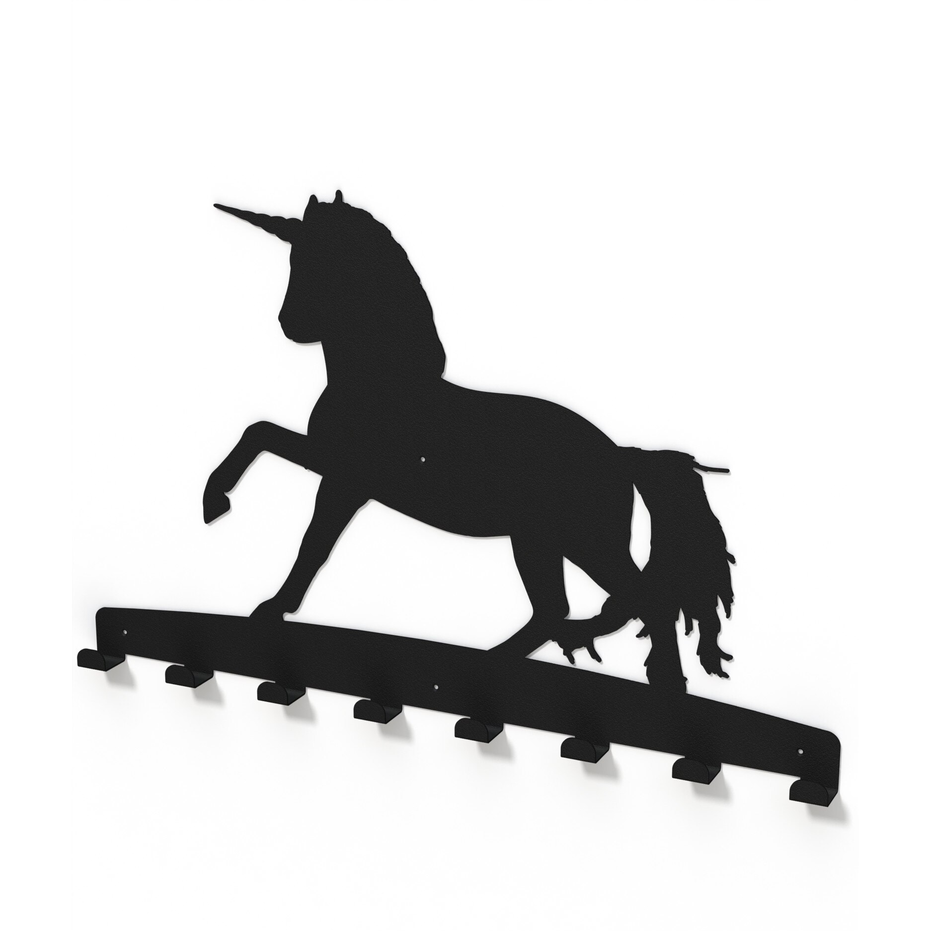 Cuier metalic UNICORN -model 4050 Negru