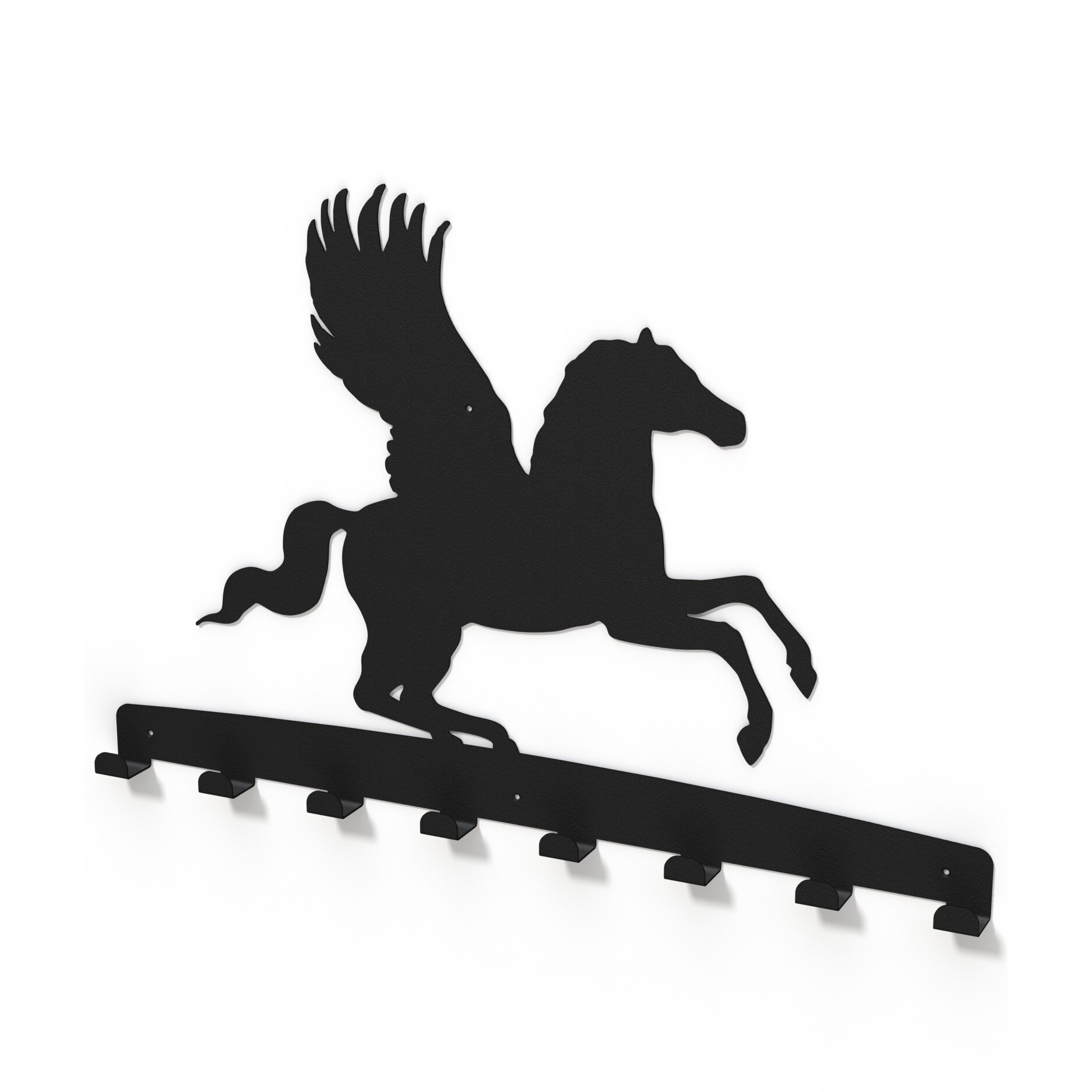 Cuier metalic PEGASUS -model 4058 Negru