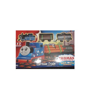 Set tren cu locomotiva THomas si 2 vagoane Set tren cu locomotiva THomas si 2 vagoane