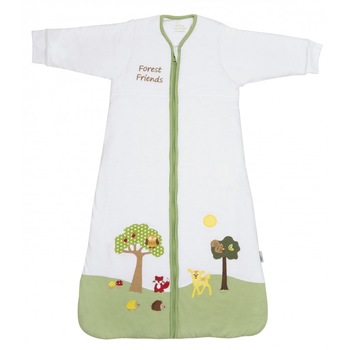 Sac de dormit cu maneca lunga Forest Friends 18-36 luni 3.5 Tog Sac de dormit cu maneca lunga Forest Friends 18-36 luni 3.5 Tog