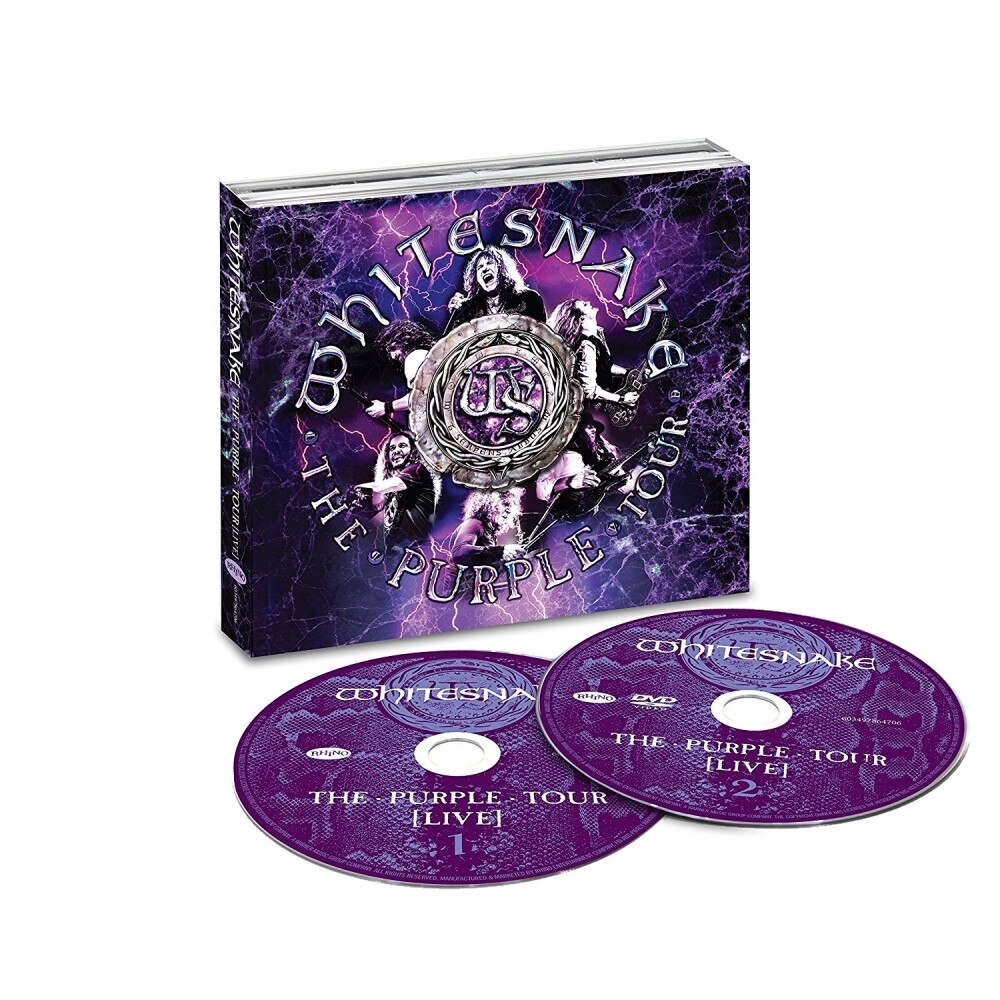 Whitesnake-The Purple Tour Live-CD+DVD