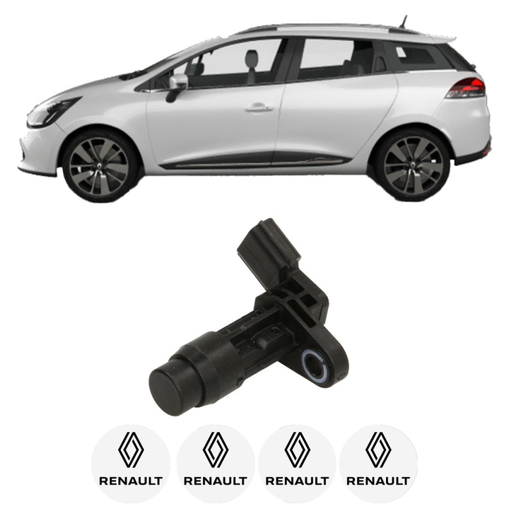Senzor impulsuri arbore cotit RENAULT CLIO IV Estate Van (KH_) 0.9 TCe 90 din 2014-2021 KW 66 CP 90 CMC 898, pentru pornire auto, Bosch, 4x Stickere auto cu RENAULT