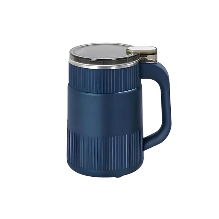 Rasnita Electrica Multifunctionala UAO pentru Casa, 300W,220V,4 Lame din Otel Inoxidabil 304, pentru Macinarea Cafelei, Condimentelor, Ierburilor si a Fainii, Albastru