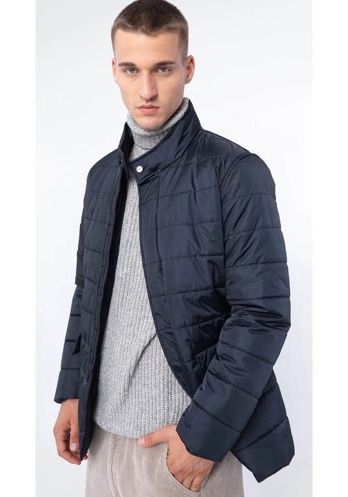 Jacheta barbati, Wittchen, matlasata, bleumarin, nailon