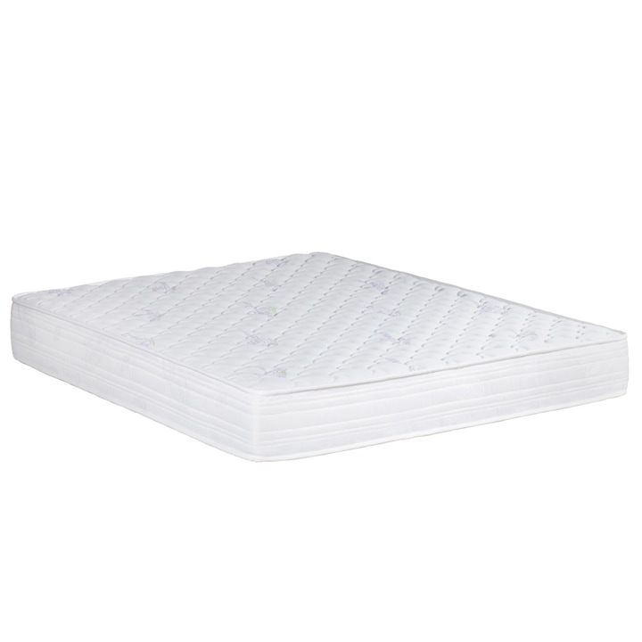 Saltea SuperOrtopedica PREVI Lavanda Therapy Medical, 160x200x15 cm, spuma poliuretanica, hipoalergenica, termoregulatoare, antitranspiranta, reversibila, cu sistem de aerisire, fermitate tare