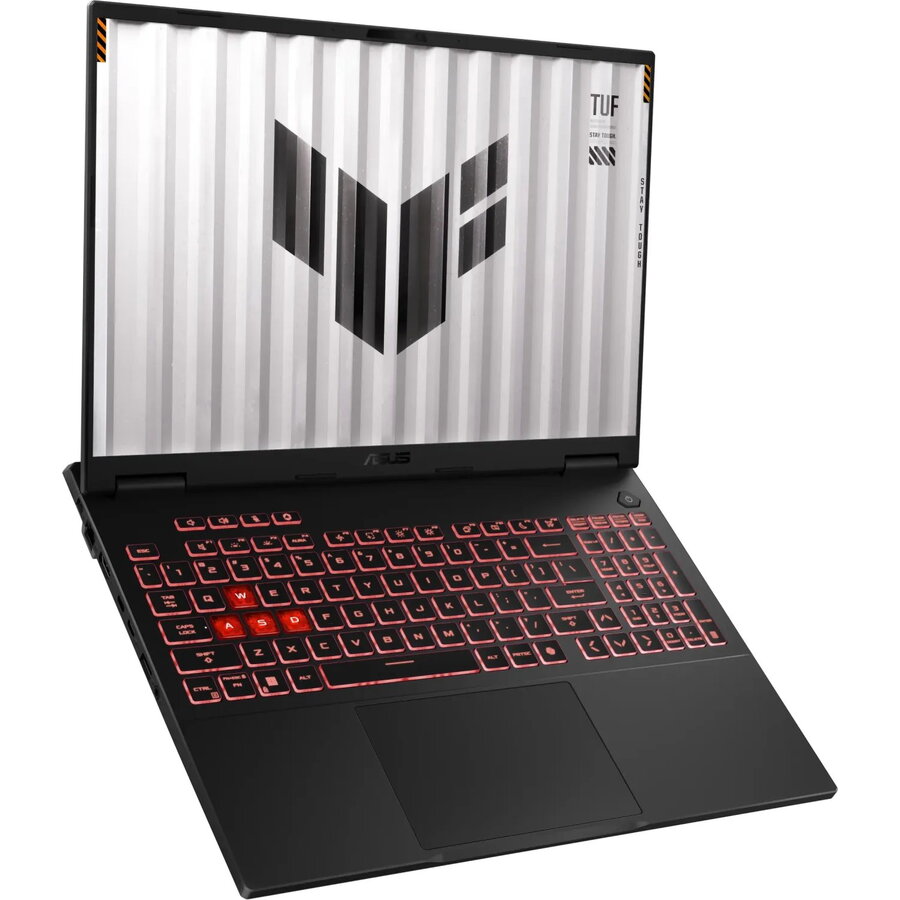 Laptop Asus TUF Gaming A16 FA608, AMD Ryzen 7 260, 16 inch, RAM 16GB, SSD 512GB, GeForce RTX 5070 Laptop GPU, No OS, Negru