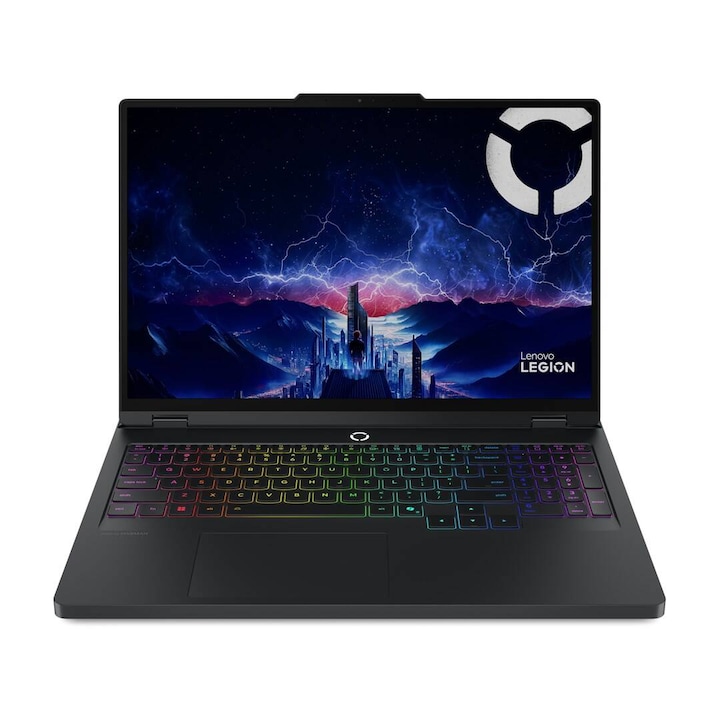 Laptop, Lenovo, Legion Pro 5, Intel Core i7, 16GB RAM, 512GB SSD, NVIDIA GeForce RTX 5050, 40.6cm, Negru