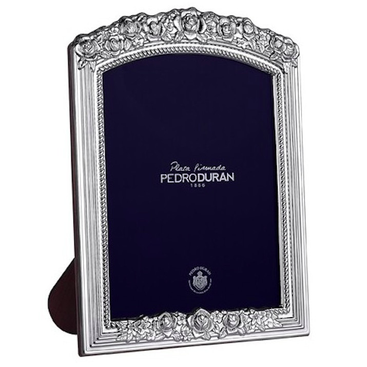 Rama foto argint masiv Pedro Duran Marco Rosas, format poza 15x20