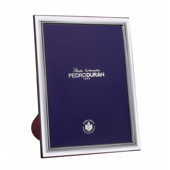 Rama foto argint masiv Pedro Duran Perlitas L, format poza 15x20