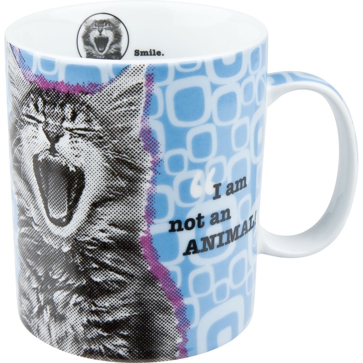 Cana portelan (460 ml) I am not an animal