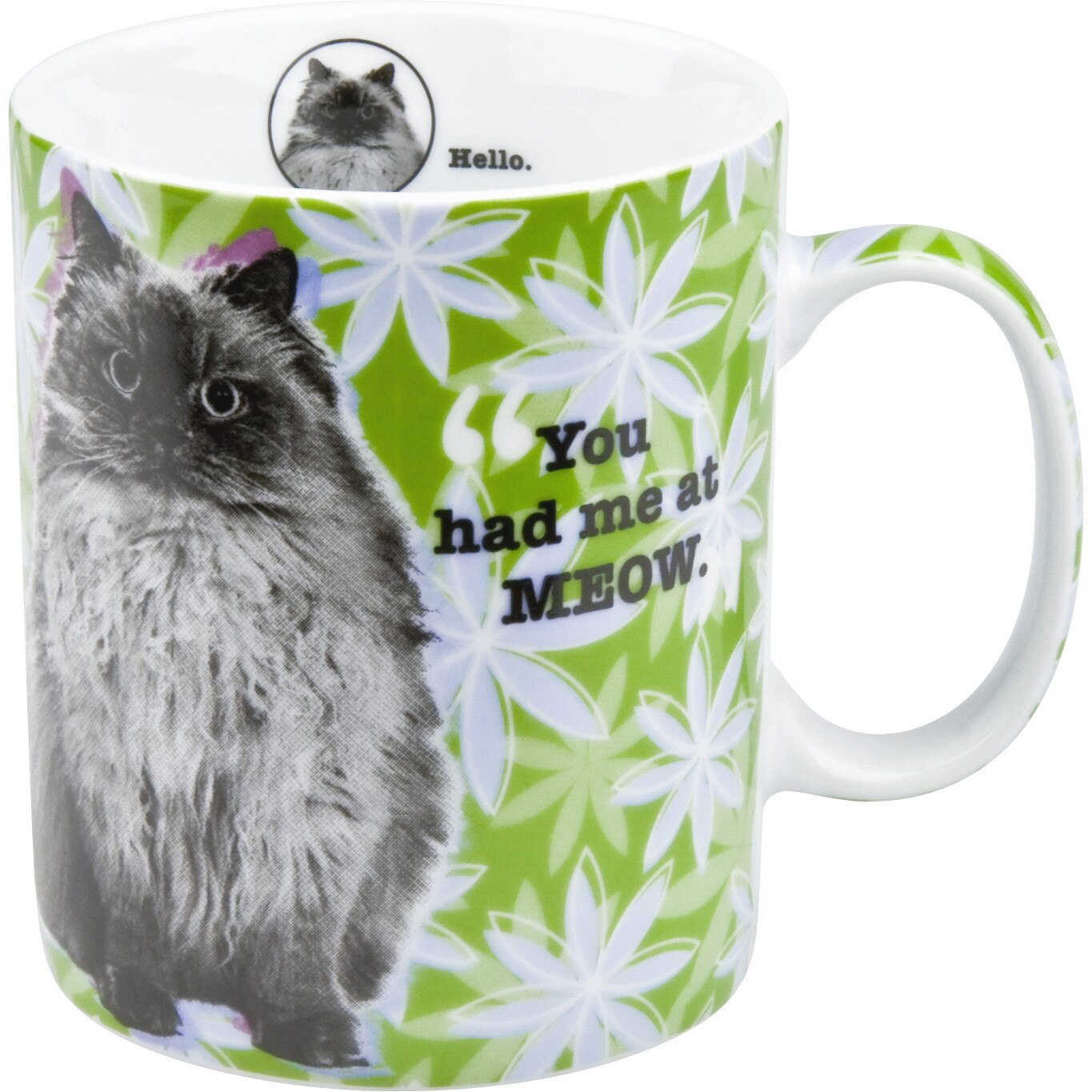 Cana portelan (460 ml) Meow