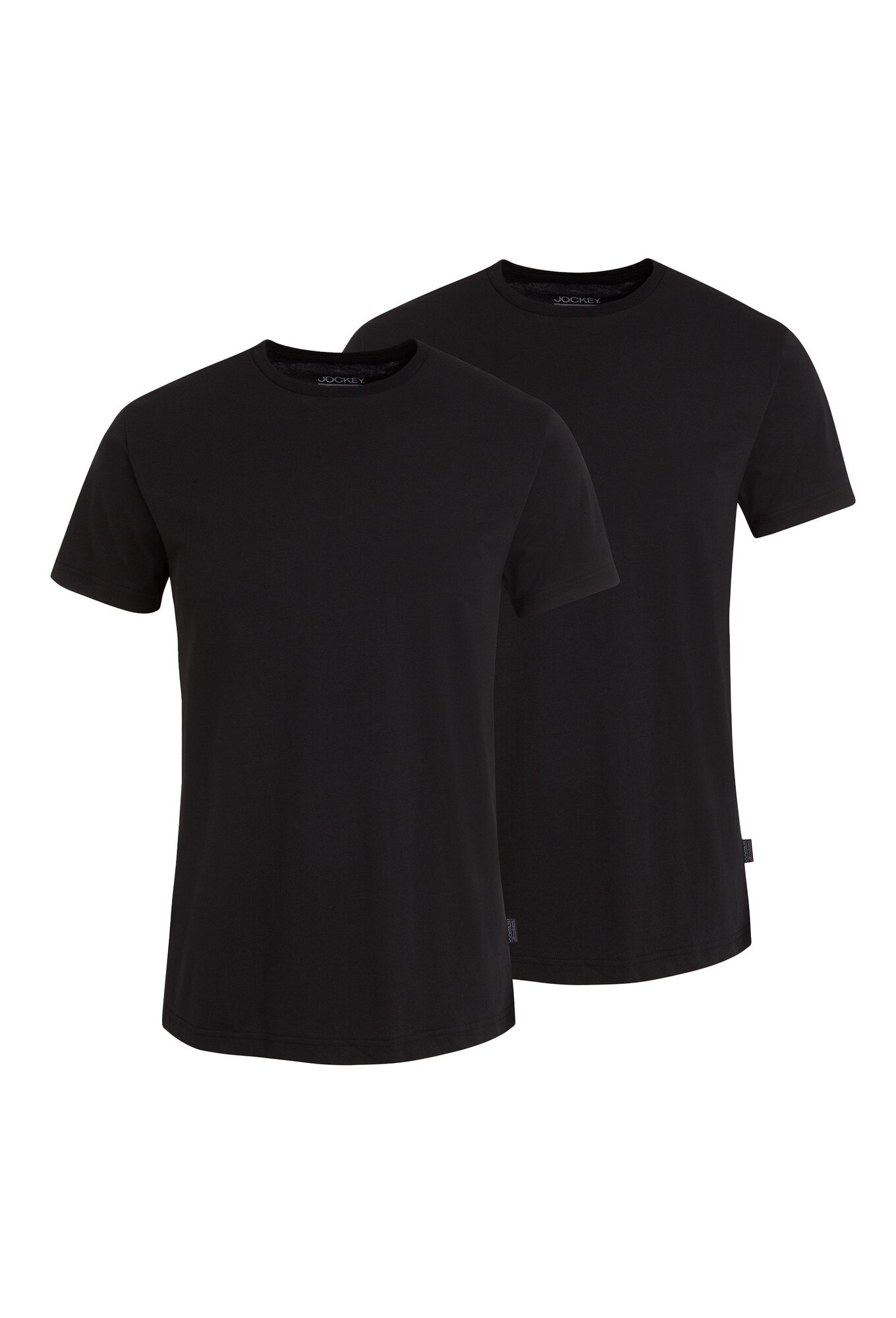Jockey, Set de tricouri din bumbac - 2 perechi, Negru, M