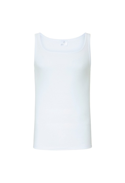 Jockey, Top slim fit din bumbac, Alb