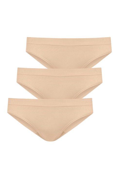 Jockey, Set de chiloti hipster - 3 perechi, Bej