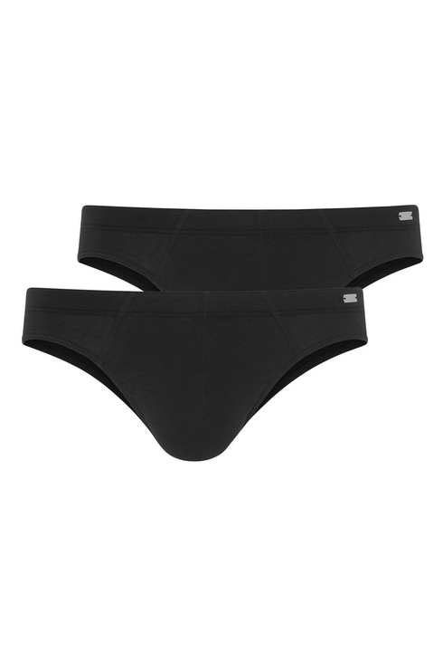 Jockey, Set de chiloti elastici Modern - 2 perechi, Negru