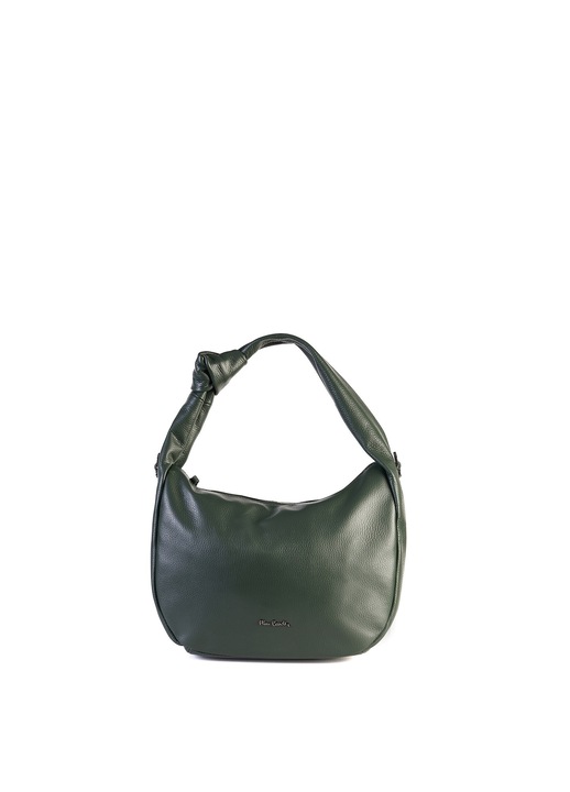 Pierre Cardin, Sélene bőr válltáska, Sötétzöld
