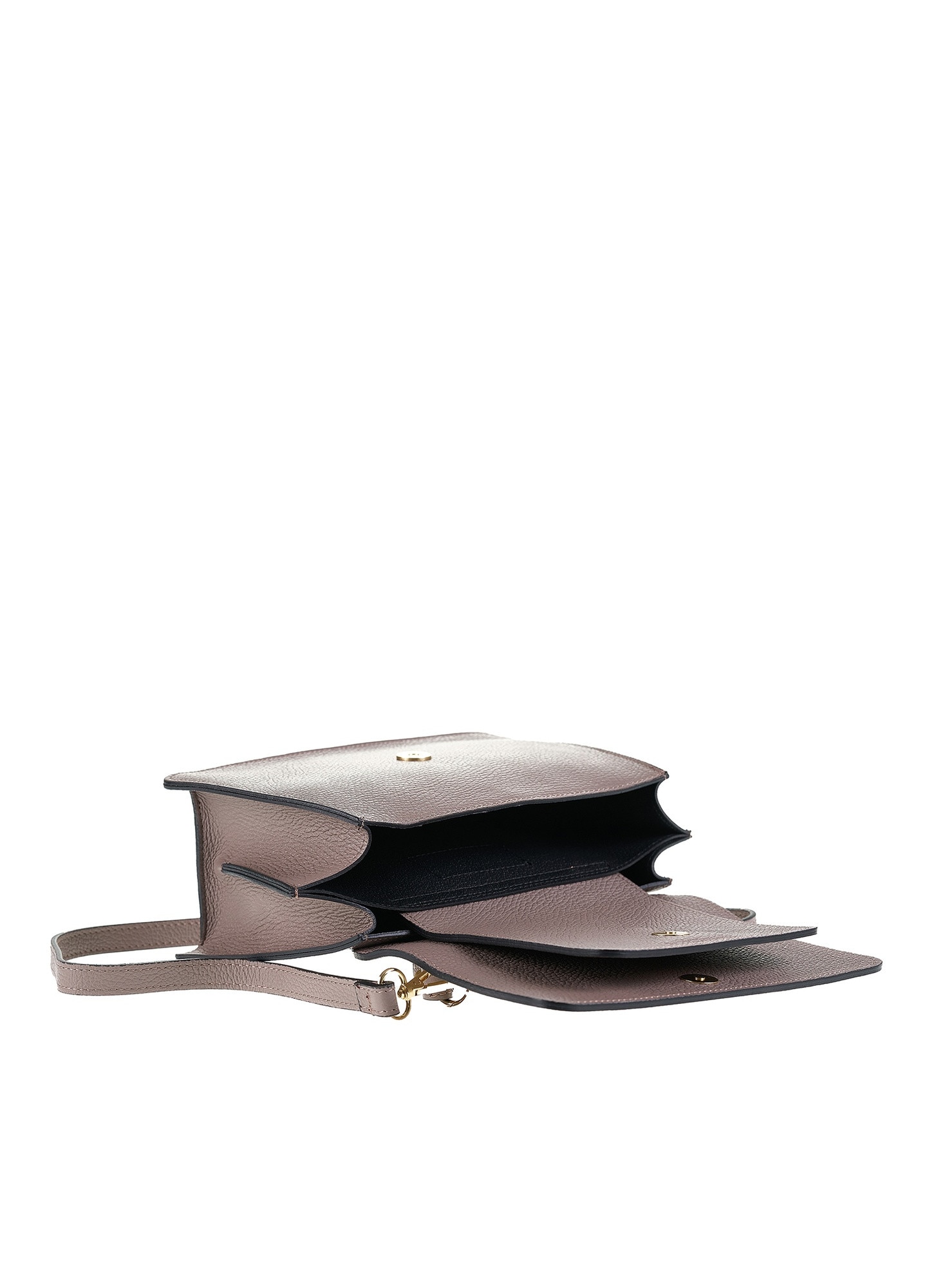 Pierre Cardin, Geanta crossbody de piele Elora Nova, Maro taupe