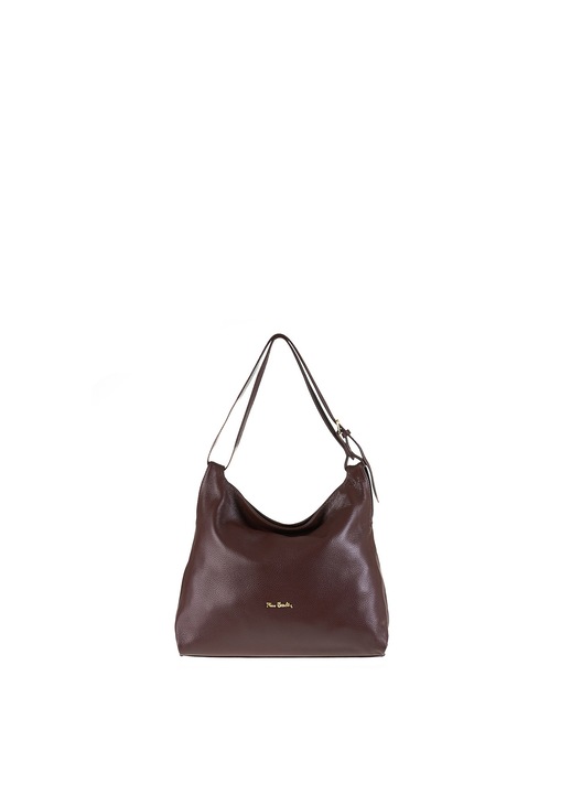 Pierre Cardin, Кожена чанта Divina, Тъмнокафяв