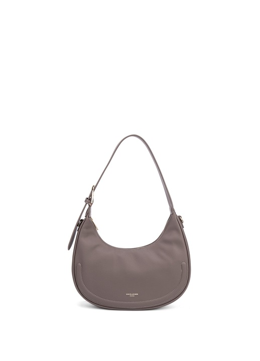 David Jones, Geanta din piele ecologica cu bareta de umar Valenska, Maro inchis