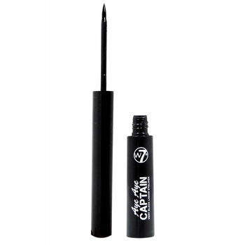 Tus de Pleoape pentru Ochi Sensibili W7 Aye Aye Captain Eyeliner - Negru Intens, 5ml Tus de Pleoape pentru Ochi Sensibili W7 Aye Aye Captain Eyeliner - Negru Intens, 5ml