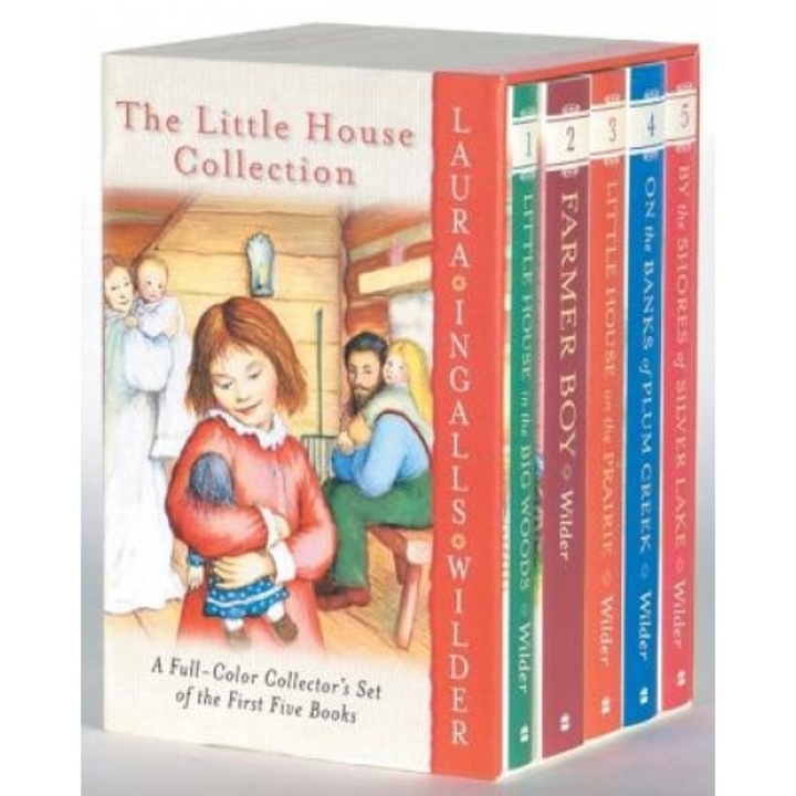 The Little House Collection Box Set (Full Color), Laura Ingalls Wilder