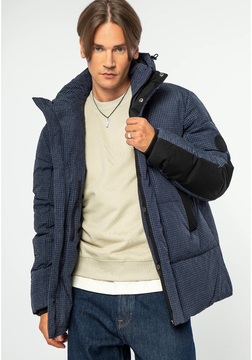 Jacheta barbati, Wittchen, din puf, bleumarin, nylon