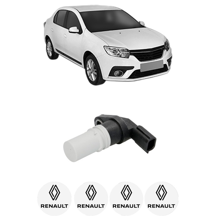 Senzor impulsuri arbore cotit RENAULT THALIA III (L8_) 0.9 TCe din 2014 KW 66 CP 90 CMC 898, pentru pornire auto, Bosch, 4x Stickere auto cu RENAULT