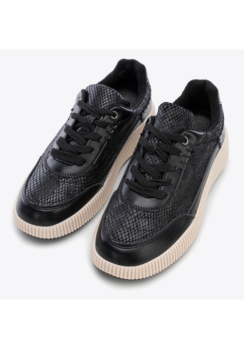 Tenisi dama Wittchen, piele ecologica, negru