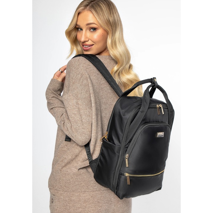 Rucsac WITTCHEN Smart Line, 40x30x15cm, compartiment laptop 15,6", nylon, negru