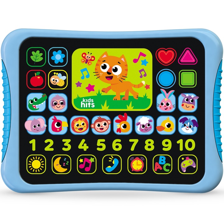 Jucarie interactiva Momki Kids Hits - Prima mea tableta, Numere