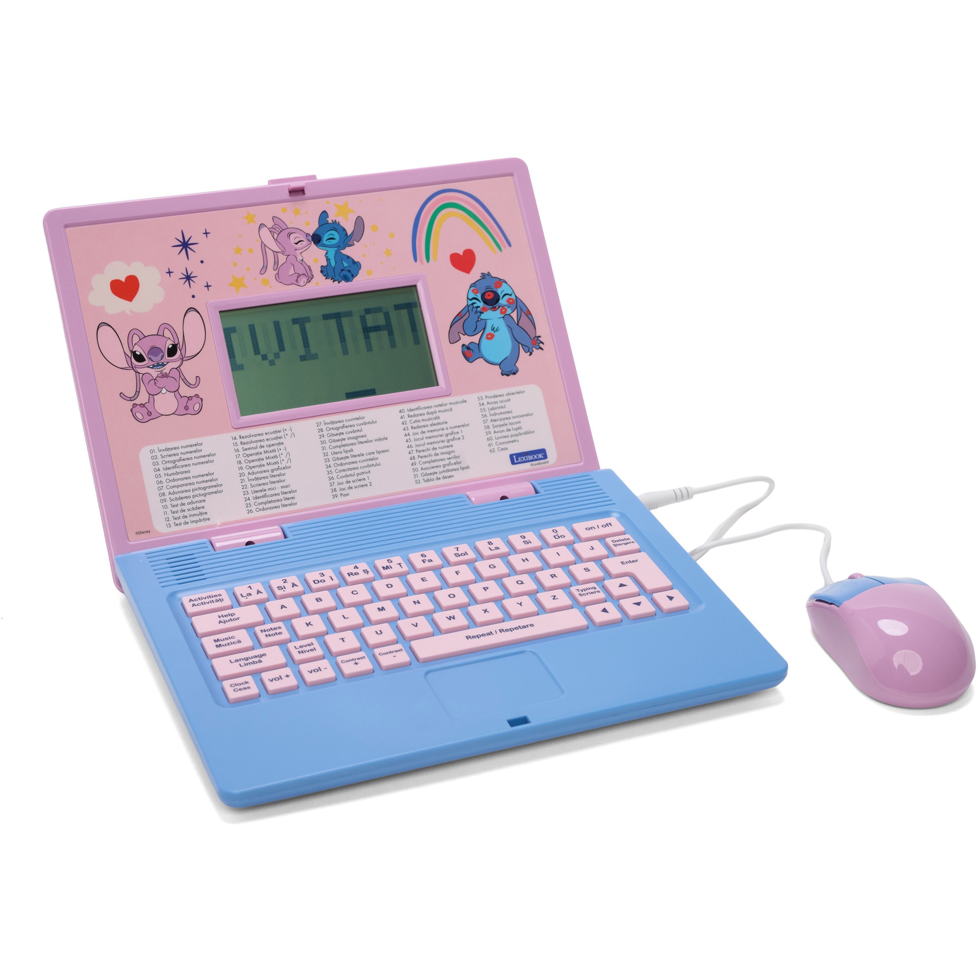 コンピュータ・IT ProfessionalEnglishinUseICTStudent'sBook Laptop educational Lexibook - Disney Stitch, bilingv EN/RO, 124
