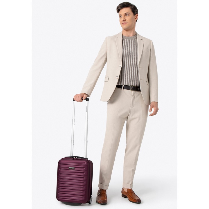 Troler WITTCHEN, Skyspeed Line, 40x30x20cm, ABS, bordou, set disponibil