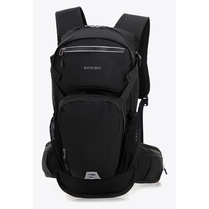 Rucsac sportiv WITTCHEN, nylon, negru, cu suport, impermeabil