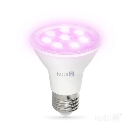 Bec LED pentru cresterea plantelor Kobi PLANTY B, 7W, lumina roz, E27 ...