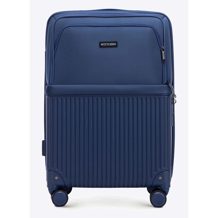 Set trolere WITTCHEN AXIS LINE, 3 piese, ABS si nylon, albastru, dimensiuni variate