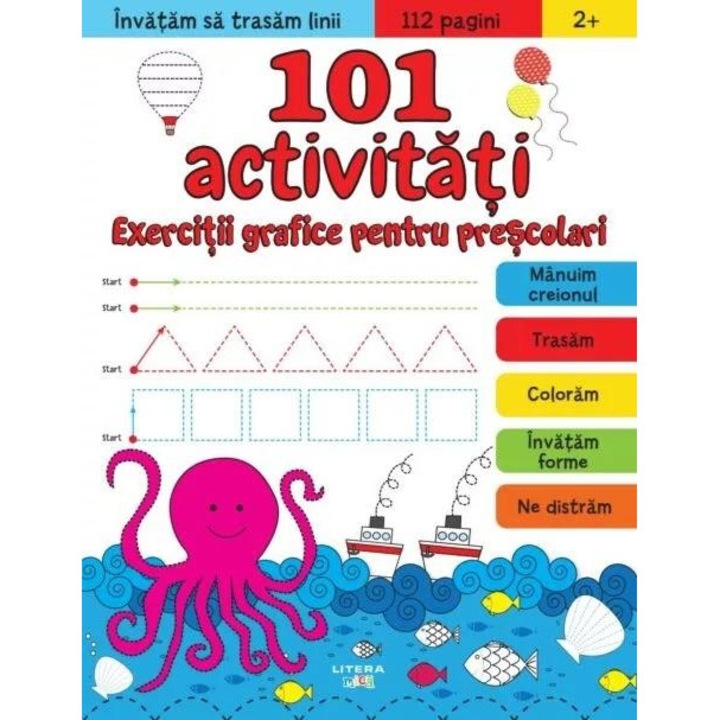 101 activitati. Exercitii grafice pentru prescolari