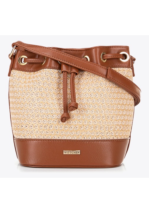 Дамска чанта тип торба WITTCHEN, декоративна, полиуретан, многоцветна, 70% полиуретан, 30% полипропилен, 100% полиестер