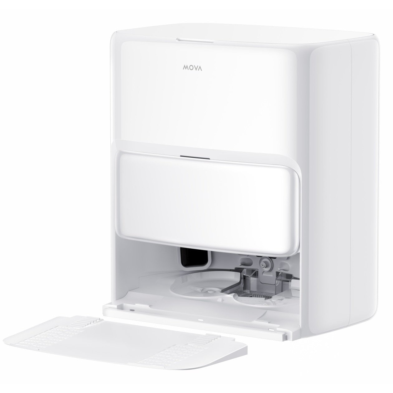 Robot aspirator si mop MOVA P50 Ultra, 19000Pa, Auto-curatare, Perii anti-incurcare, Statie inteligenta, Alb