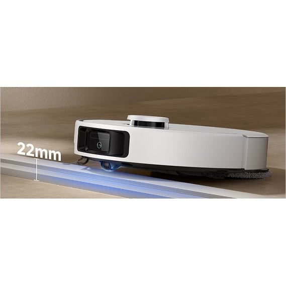 Robot aspirator si mop MOVA P50 Ultra, 19000Pa, Auto-curatare, Perii anti-incurcare, Statie inteligenta, Alb