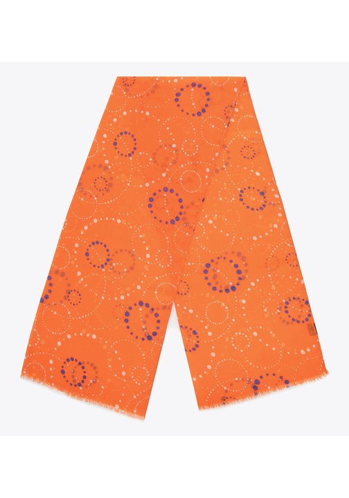 Sal dama WITTCHEN, geometric, portocaliu, 100% poliester